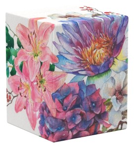 Pudełko Ultimate Guard RTE Boulder 100+ Floral Places Lotus Bloom