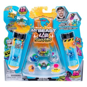 Figurki Mr. Beast Lab Swarms 12-pack Figurka Zestaw Mega Lab 1
