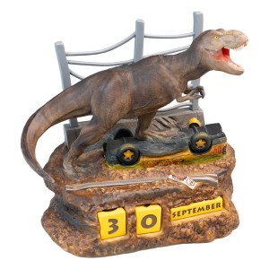 Kalendarz 3D Jurassic Park 12 x 17 x 17 cm