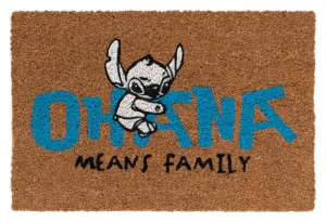 Wycieraczka Disney Stitch Ohana 60 x 40 cm