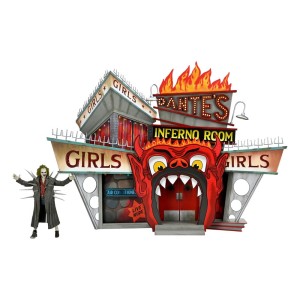 Diorama Beetlejuice Inferno Room Deluxe NECA 45 cm