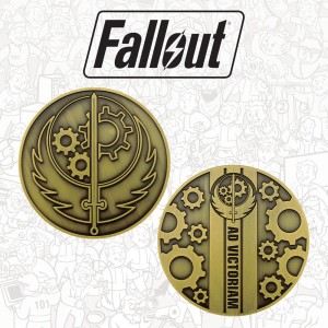 Medalion Fallout Braterstwo Stali 10 x 10 cm