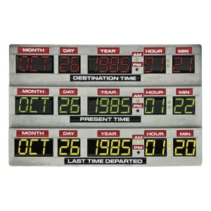 Ingot FaNaTtik Back to the Future 40-lecie 90 x 56.5 mm