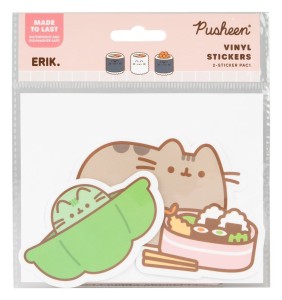 Zestaw Naklejek Pusheen Sushi Roll 2 szt.