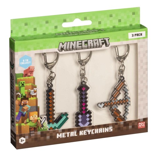 Breloczki Minecraft Zestaw 1.jpg