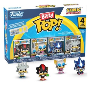 Figurk Funko POP! Sonic Bitty 4-Pack Shadow 2,5 cm