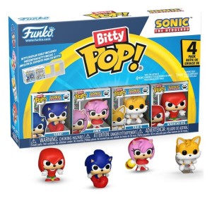 Figurka FUNKO POP Bitty Sonic 2,5 cm 4-Pack