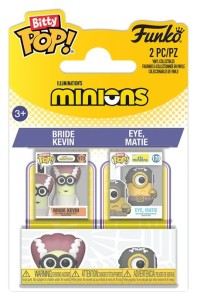 Figurka Funko POP Bitty Minions Zestaw Kevin i Eye 2 cm