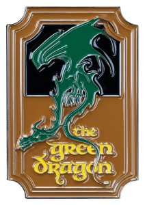 Magnes Weta Workshop Zielony Smok 4,5 cm