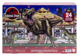 Kalendarz Adwentowy Jurassic Park Minis Zawiedzony Wyspiarz Mattel