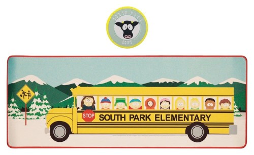 zestaw-podkladka-biurkowa-i-podstawka-south-park-autobus-szkolny