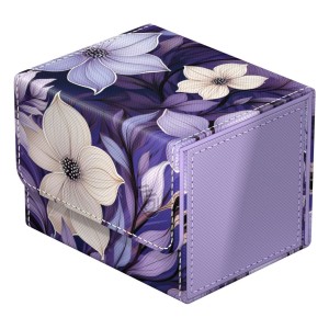 Pudełko na karty Ultimate Guard Sidewinder 100+ Xenoskin "Floral Places"