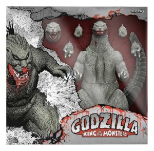Figurka Super7 Toho Ultimates Godzilla Greyscale 1989