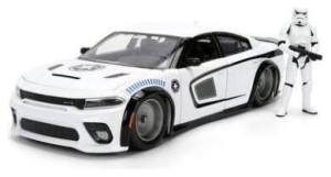 Model Diecast Jada Toys Star Wars Stormtrooper Dodge Charger SRT Hellcat