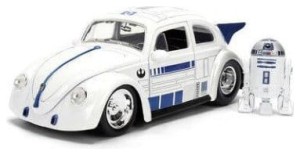 Model Jada Toys Star Wars R2-D2 1959 VW Drag Beetle