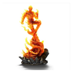 Figurka Statuetka Iron Studios Fantastyczna Czwórka Human Torch