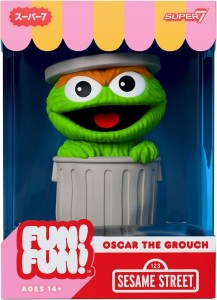 Figurka Super7 Fun! Fun! Ulica Sezamkowa Oscar