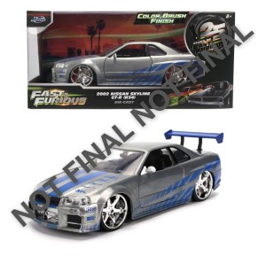 Model Diecast Jada Toys Fast & Furious Nissan Skyline Rocznicowy