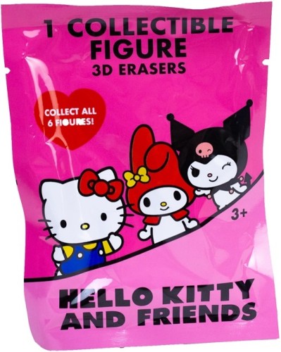 Gumka 3D Mystery Saszetka Hello Kitty and Friends Sanrio Blind Bag Losowa 4.jpg