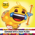Miraball Surprises Emoji Kula Niespodzianka z Maskotką Memory Foam 10 cm 2.webp