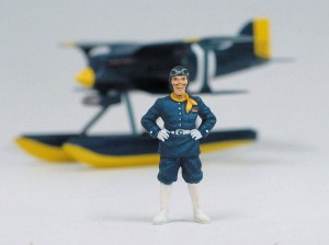 Figurka Bellfine Fine Porco Rosso Curtiss R3C-0 Seaplane z figurką