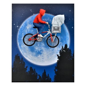Figurka NECA E.T. The Extra-Terrestrial Elliott i E.T. na rowerze