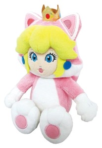 Maskotka Pluszak Sanei Super Mario Cat Peach