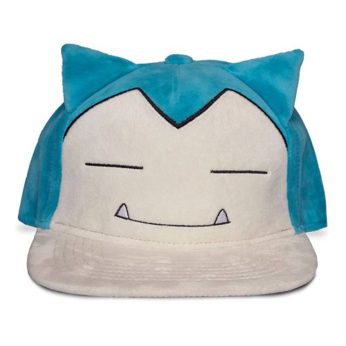 czapka-snapback-pluszowa-pokemon-snorlax