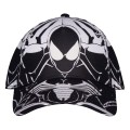 czapka-baseballowa-difuzed-spider-man-czarno-biala