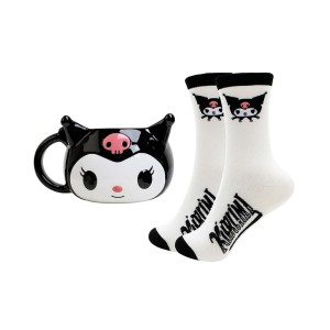 Zestaw Kubek Blue Sky Studios Sanrio Kuromi ze Skarpetkami