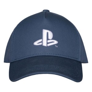 Czapka z Daszkiem Difuzed PlayStation Logo Granatowa