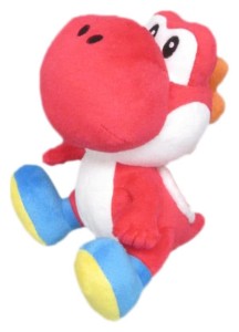 Maskotka Pluszak Sanei Super Mario Yoshi Czerwony