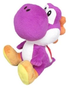 Maskotka Pluszak Sanei Super Mario Yoshi Purpurowy