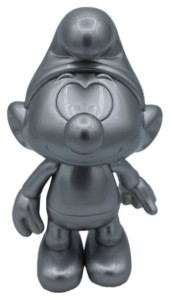 Figurka Puppy Smerfy Smerf Srebrny
