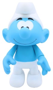 Figurka Puppy Smerfy Smerf Biało-Niebieski