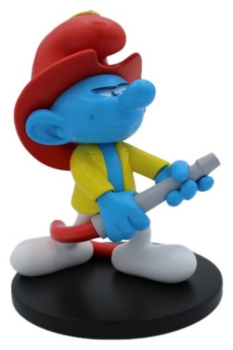figurka-statuetka-puppy-swinki-fireman-smurf