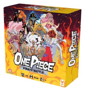 Gra Planszowa Topi Games One Piece Pirackie Bitwy Angielska Wersja