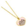naszyjnik-the-carat-shop-pusheen-rozowy-zloty-serce