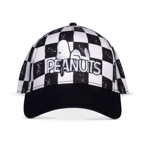 Czapka Difuzed Peanuts Logo Szachownica