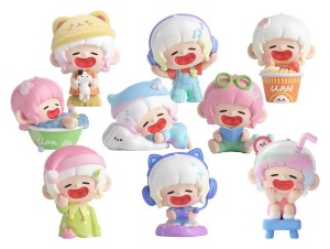 Figurki Mabell Blind Box Lazy Home Diary 8-Pak