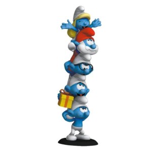 Figurka Statuetka Collectoys Smerfy Column Polychrome Edition