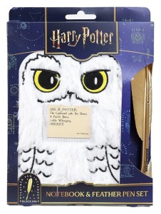 Zestaw Notes Pluszowy Thumbs Up Harry Potter Hedwiga z Długopisem