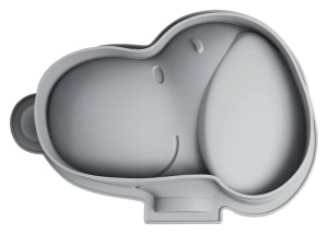 Blacha do pieczenia silikonowa Geda Labels Peanuts Snoopy szara