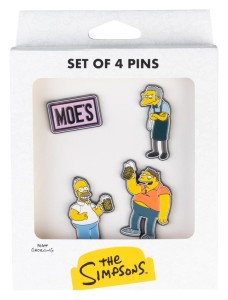 Zestaw przypinek Grupo Erik The Simpsons Moe's Tavern