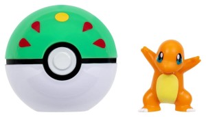 Figurka Jazwares Pokemon Clip'n'Go Charmander z Friend Ball