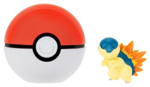 Figurka Jazwares Pokemon Clip'n'Go Cyndaquil z Poké Ball