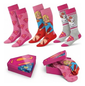 Cerda Skarpetki DC Comics Superman Supergirl 3-Pak 36-43