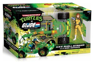 Figurka Playmates TMNT x G.I. Joe A.W.E. Shell-Striker