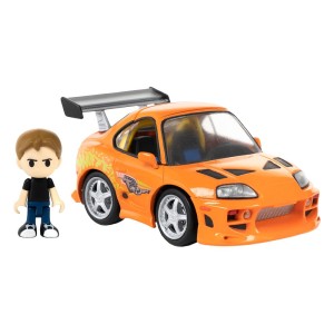 Figurka Takara Tomy Q-Village Toyota Supra JZA80 z minifigurka