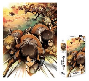 Puzzle Plastoy Attack on Titan 1000 elementów